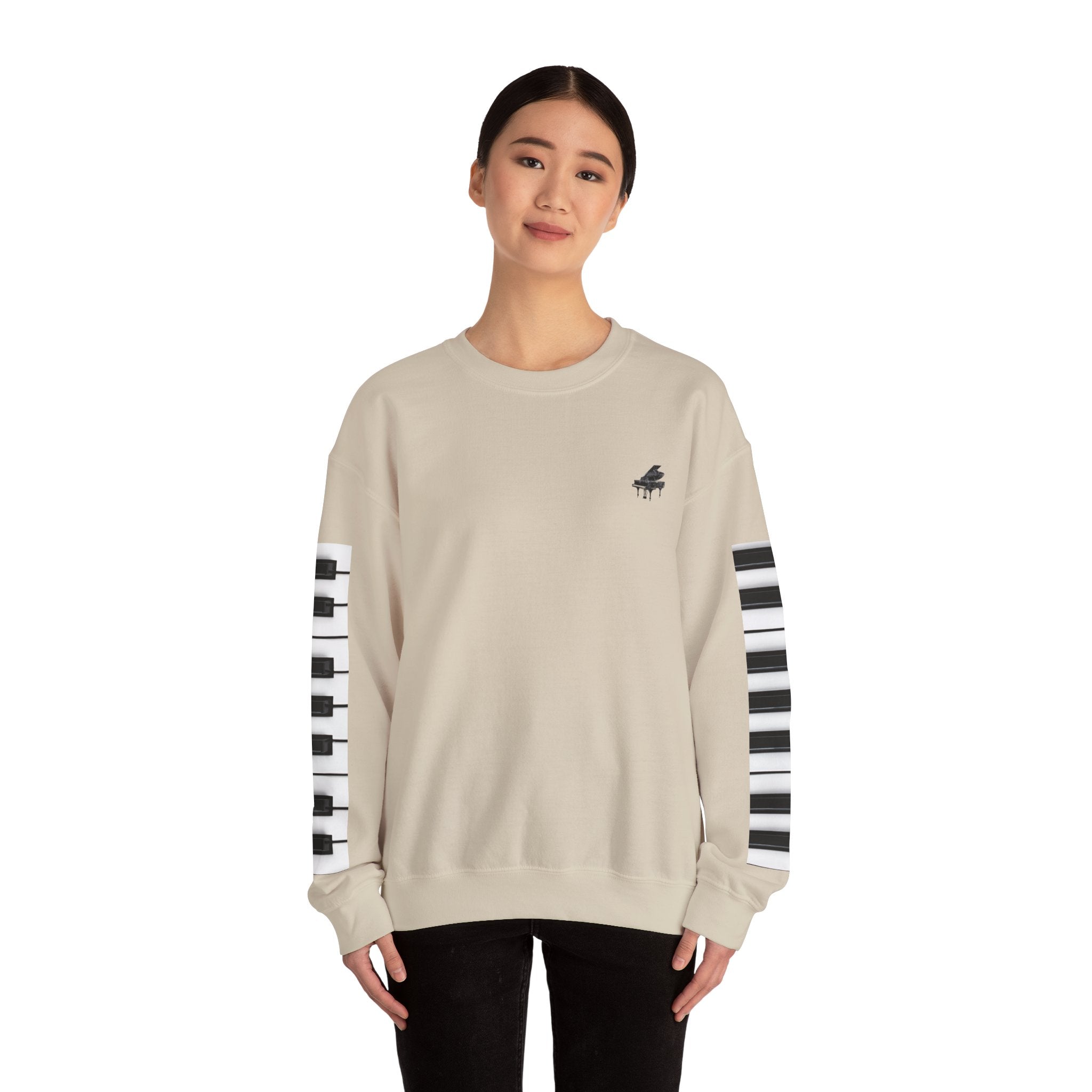 Musical Piano Sweatshirt