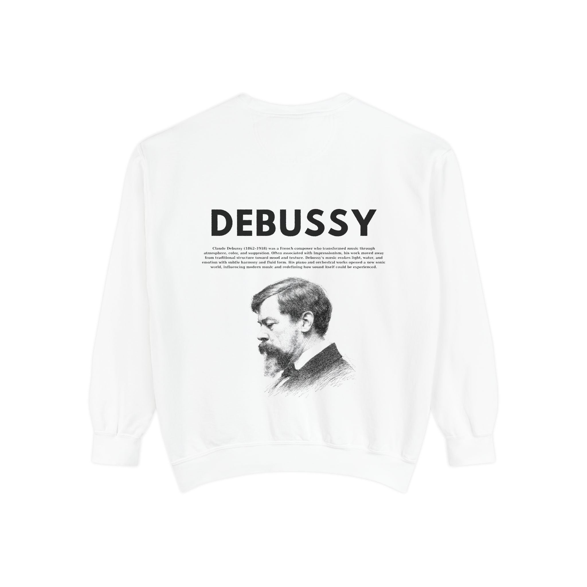 Debussy Portrait Sweatshirt