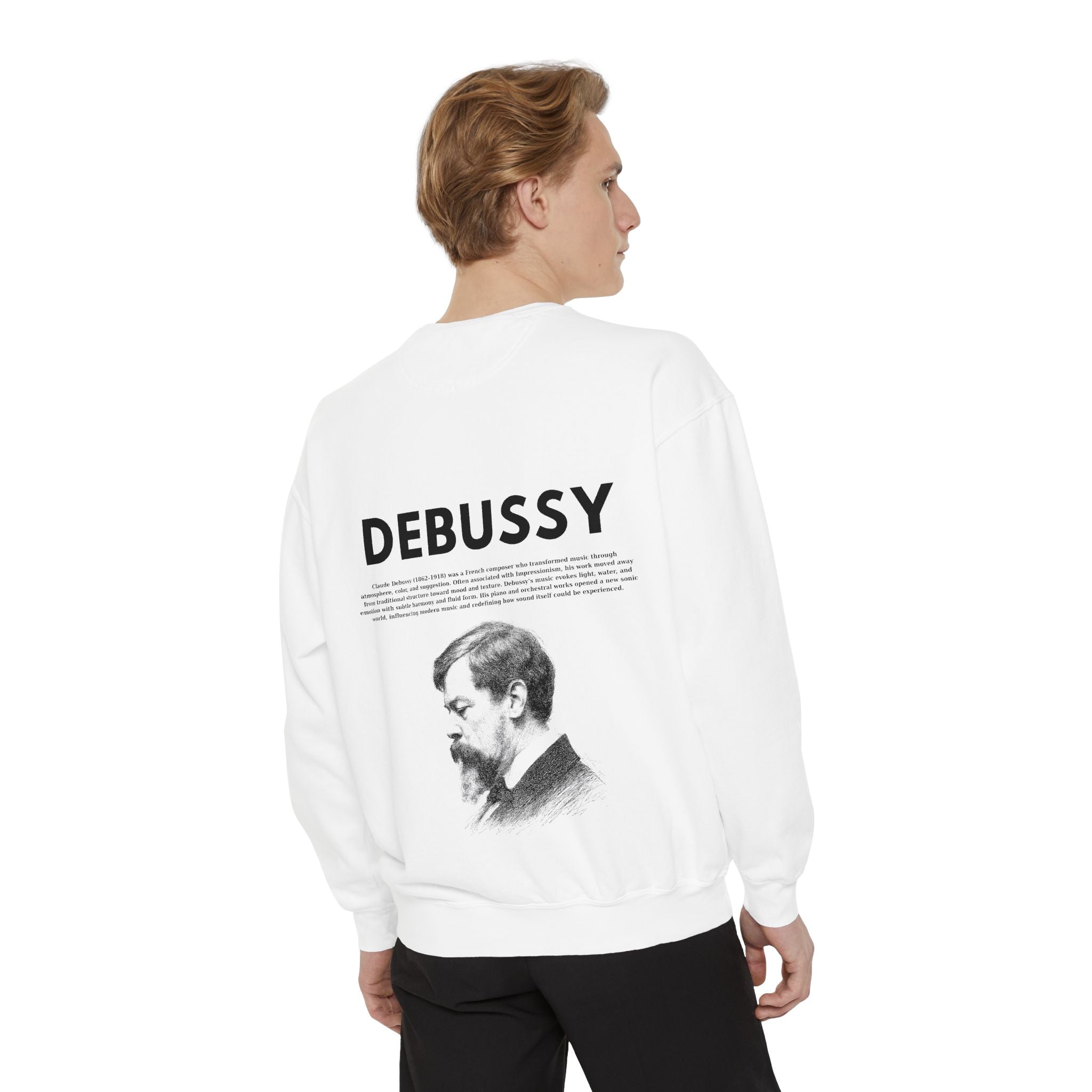 Debussy Portrait Sweatshirt