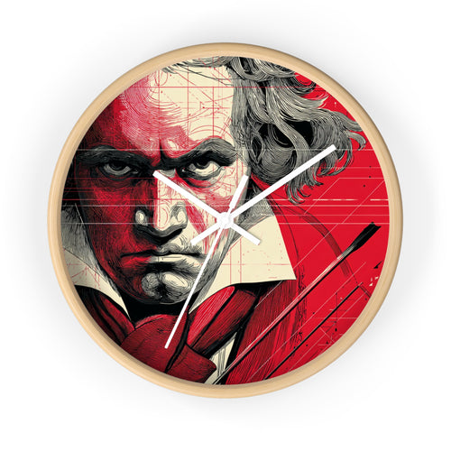 Artistic Faces Wall Clock - Vibrant Home Decor for Modern Living