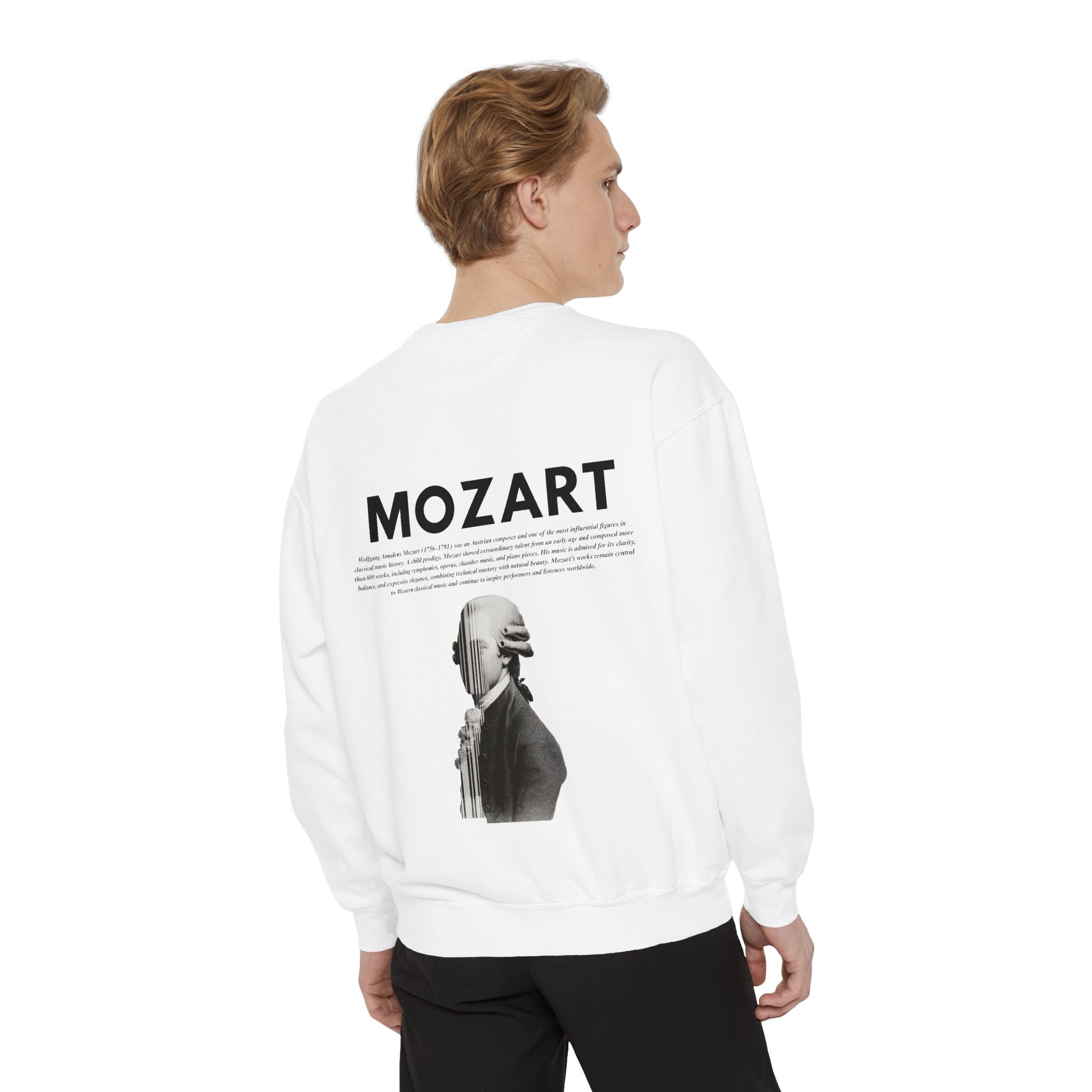 Mozart Portrait Sweatshirt